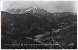 Gutenstein, Blick ins Klostertal