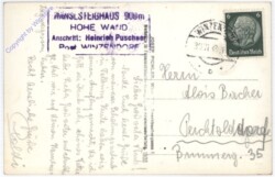 Hohe Wand, Kamin am Hanselsteig