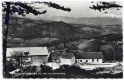 Kienegg, gegen Rax und Schneeberg