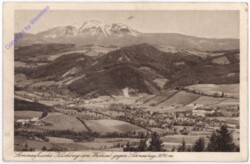 Kirchberg am Wechsel, gegen Schneeberg