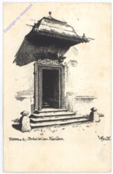Krems, Portal bei den Piaristen