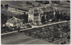 Laa an der Thaya, Altersheim Fliegeraufnahme