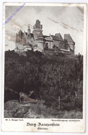 Leobendorf, Burg Kreuzenstein, Südseite