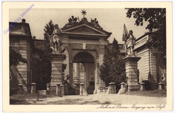 Melk, Stift, Eingang