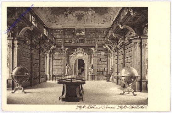 Melk, Stift, Bibliothek