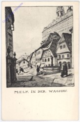ak179186 Melk, Ansicht