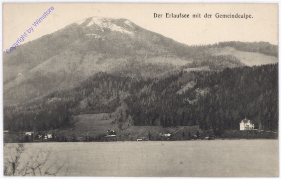 Mitterbach, Erlaufsee mit Gemeindealpe