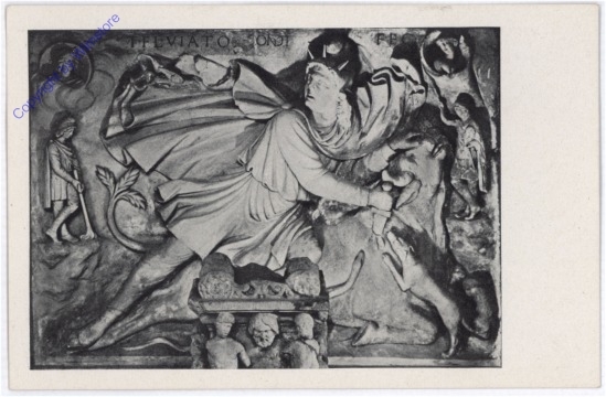 Petronell-Carnuntum, Museum, Mithra Relief