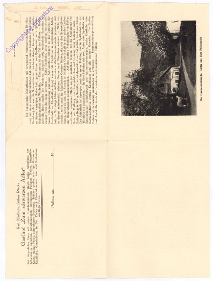 Pulkau, Ansichten auf Kartenbrief