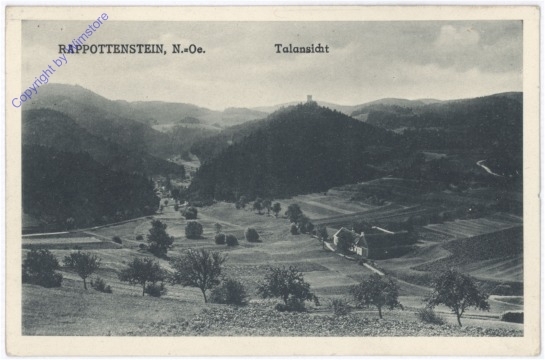 Rappottenstein, Talansicht