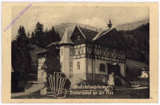 Rax, Jugenderholungsheim Preinerwand