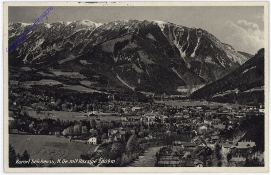 Reichenau, mit der Rax