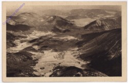 Schneeberg, Talblick vom Schneeberg nach Puchberg