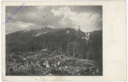Schneeberg, Blick vom Feuchterweg zur Knofeleben