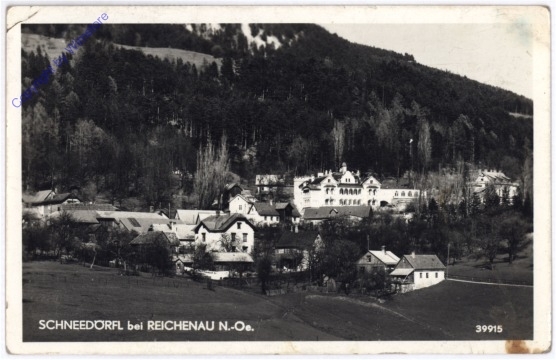 Schneedörfl, Ansicht
