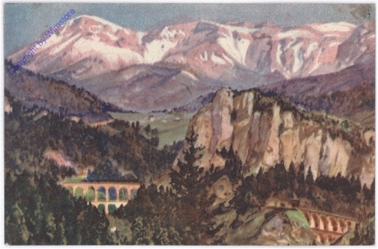 Semmering, Kalte Rinne, Polleroswand, Krausel-Klause und Raxalpte