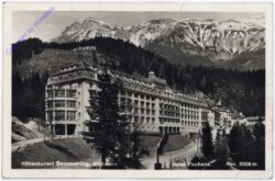 Semmering, Hotel Panhans
