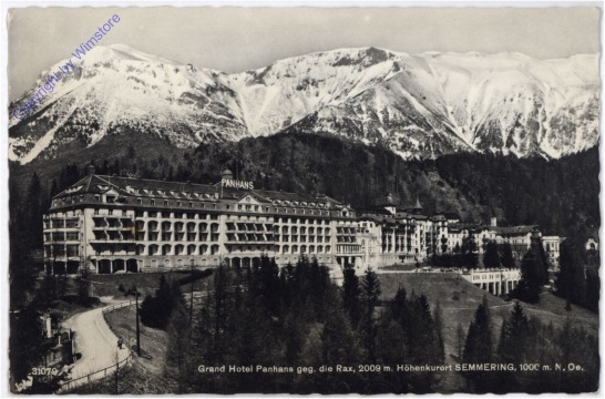 Semmering, Grand Hotel Panhans