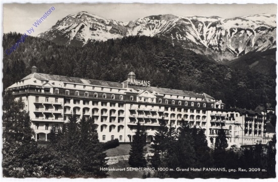 Semmering, Grand Hotel Panhans
