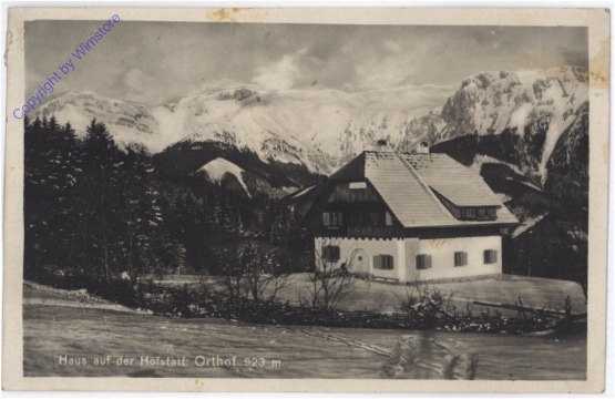 St. Corona, Haus auf der Hofstatt: Orthof
