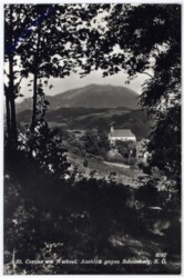 St. Corona, Ausblick gegen den Schneeberg
