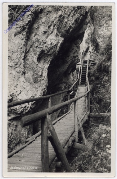 Steinwandgraben, Klamm