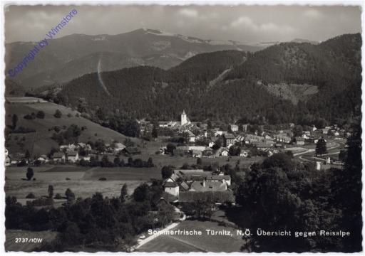 Türnitz, Übersicht gegen Reisalpe