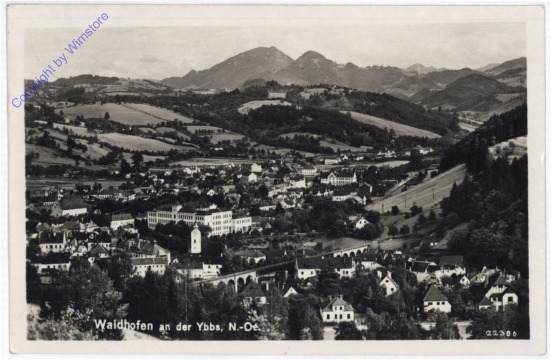 ak179538 Waidhofen an der Ybbs, Ortsansicht