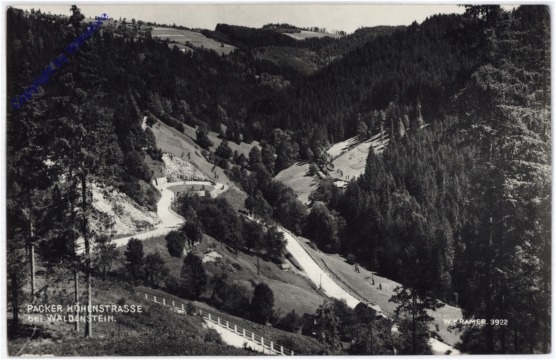 Waldenstein, Packer Höhenstrasse