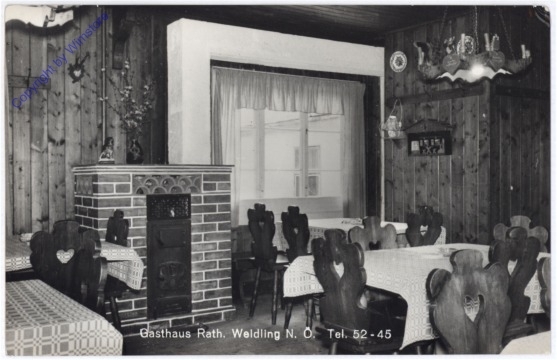 ak179554 Weidling, Gasthaus Rath.