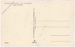 Wienerbruck, Ausblick vom Kaiserthron gegen Ötscher