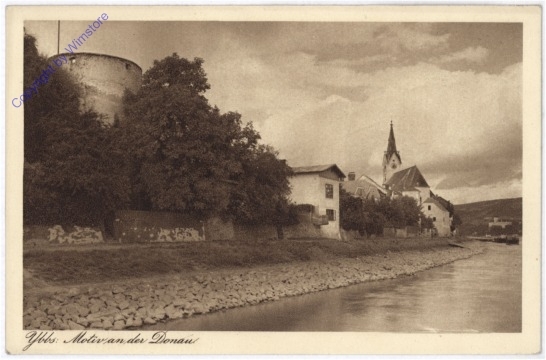 ak179575 Ybbs, Motiv an der Donau