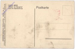 Meid Hans: Reiter im Burghof