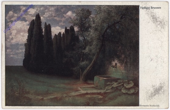 ak179838 Rüdisühli Hermann: Heiliger Brunnen