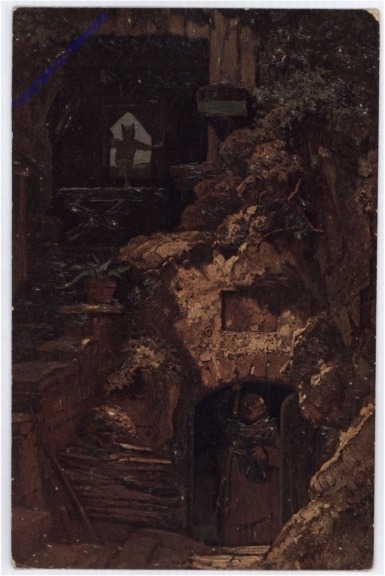 ak179841 Spitzweg C.: Die Versuchung