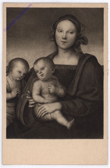 ak179857 Perugino: Madonna mit Kind u. dem Johannesknaben