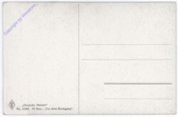 ak179884a Rau M.: Vor dem Kirchgang