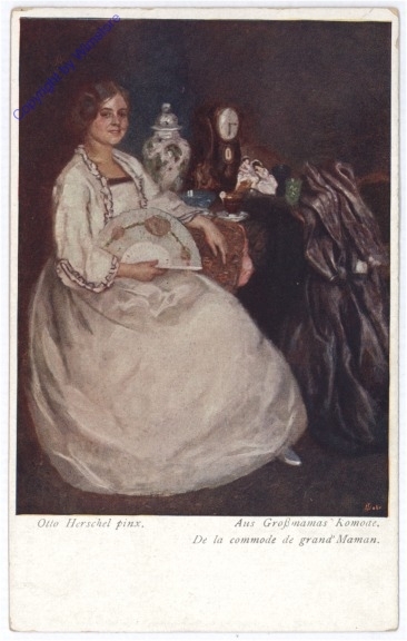 ak179900 Herschel Otto: Aus Großmamas Komode