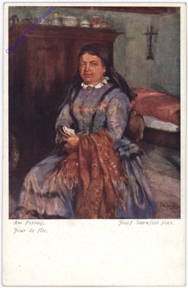 ak179902 Sternfeld Josef: Am Festtag