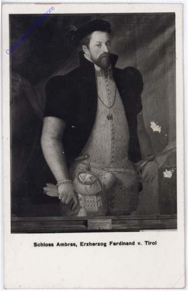 Erzherzog Ferdinand v. Tirol, Schloss Ambras