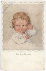 ak180198 Vor dem Gewitter