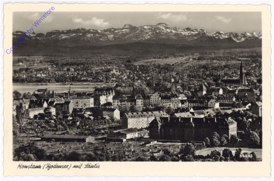 Konstanz, mit Säntis