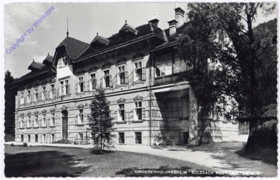 Sulzbach, Kindererholungsheim