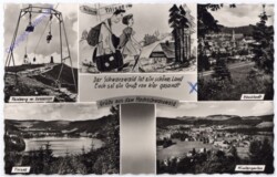 ak180428 Schwarzwald, Multiansicht