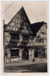 Marbach, Schiller Geburtshaus