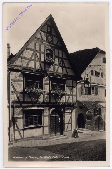 ak180442 Marbach, Schiller Geburtshaus