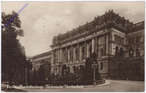 Berlin, Charlottenburg, Technische Hochschule
