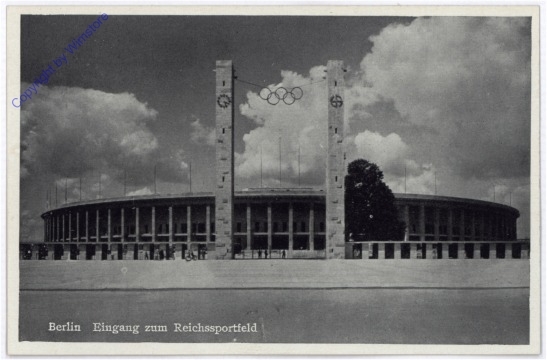 Berlin, Eingang zum Reichssportfeld