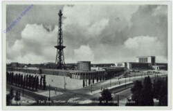 Berlin, Blick auf einen Teil des Berliner Ausstellungsgelände mit seinen Neubauten