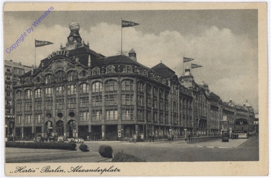 Berlin, Hertie, Alexanderplatz